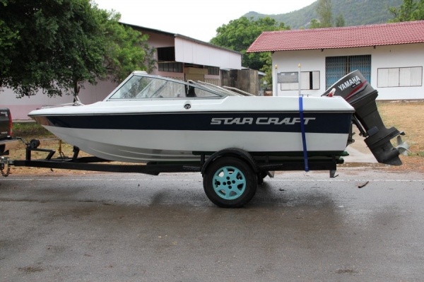 ขายเรือไฟเบอร์ STAR CRAFT 16.5 ฟุต YAMAHA85HP