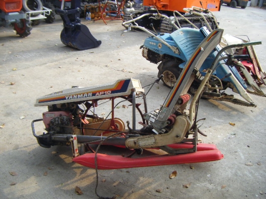 รถดำนา2แถวแบบเดินตาม