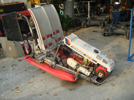 รถดำนา2แถวแบบเดินตาม