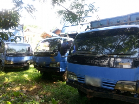 รถอีซูซุ 6 ล้อดั้ม NQR 150 แรงม้า ปี 48  ( ขาย 3 คัน )  สนใจติดต่อ  081 - 6079515