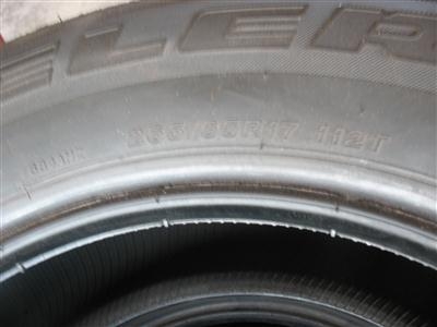 ยางป้ายแดง 265 65 17 บริสโตน ปลายปี12 DRแม่กลอง ยางป้ายแดง 265 65 17 บริสโตน ปลายปี12 DRแม่กลอง