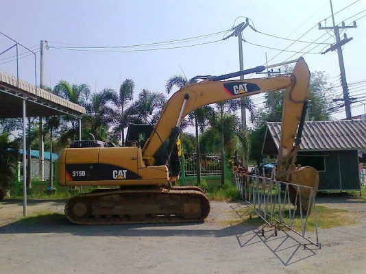ขายด่วน..รถแบคโฮ CAT 315 D รุ่นใหม่ เลขชั่วโมง 3,000 ชั่วโมง รถสวย สภาพใหม่ทั้งคัน มีทะเบียนครบ.