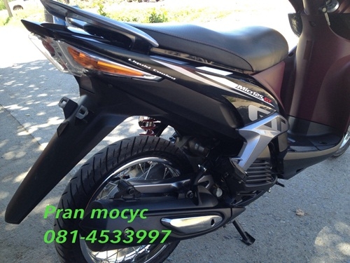 ขายyamaha mio 125สีดำเทา