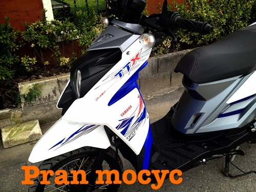 ขายYamaha TTX สีน้ำเงินขาว ขายYamaha TTX สีน้ำเงินขาว