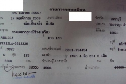 ขาย ISUZU FRR 6 ล้ิอ ยาว 7.20เมตร ยาง9 เครื่อง 6BG1 175แรง โทร 088-4501277 ตลอด 24 ชม. ขาย ISUZU FRR 6 ล้ิอ ยาว 7.20เมตร ยาง9 เครื่อง 6BG1 175แรง โทร 088-4501277 ตลอด 24 ชม.