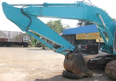 ขายแบ็คโฮ kobelco mark 6 super YN 09 สภาพขั้นเทพ ใช้งานแค่ 13000 ชั่วโมง Tel. 088-4501277 ขายแบ็คโฮ kobelco mark 6 super YN 09 สภาพขั้นเทพ ใช้งานแค่ 13000 ชั่วโมง Tel. 088-4501277