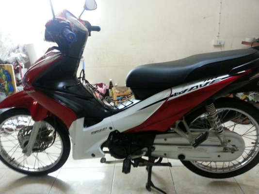 ขายHONDA WAVE 110i หัวฉีด ปี 2010 สี แดง-ขาว 0827973589 Whapp/line