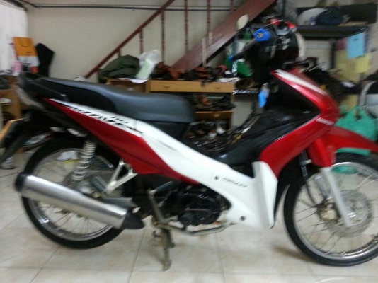 ขายHONDA WAVE 110i หัวฉีด ปี 2010 สี แดง-ขาว 0827973589 Whapp/line