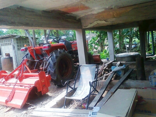 ขายด่วน..รถไถ KUBOTA L3408 DI เลขไมล์ 2600 ชั่วโมง สภาพใหม่ทั้งคัน รถสวย พร้อมใช้งาน แถมใบดันหน้า และ จอบหมุน ตราช้าง.