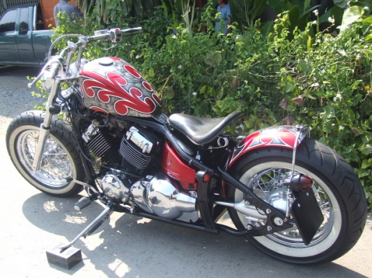 ช๊อปเปอร์ DRAGSTAR 400 แต่ง BOBBER สวยๆ <<สรรพสามิต>>