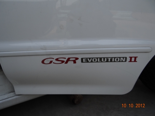 ขาย  BODY  MITSUBISHI EVOLUTION GSR พร้อมเอกสารอินวอยล์และรับรองการนำเข้าตัวถังพร้อม เครื่องยนต์  4G63 TURBO 2000CC 280HP !!!เกียร์ธรรมดา ล๊อตสุดท้ายแล้วครับที่สามารถนำเข้ามาได้ครับ !!!!