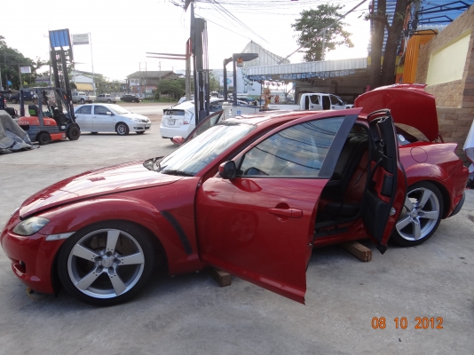 ขาย  BODY MAZDA RX-8 พร้อมอินวอยล์และเอกสารรับรองการนำเข้าตัวถัวรถยนต์จากญี่ปุ่น 200HP !!