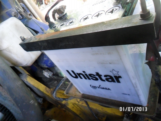 รถยกโฟร์คลิฟท์ยี่ห้อKOMATSUขนาด2ตันงาสไลด์นำเข้าจากญี่ปุ่นที่โคราช