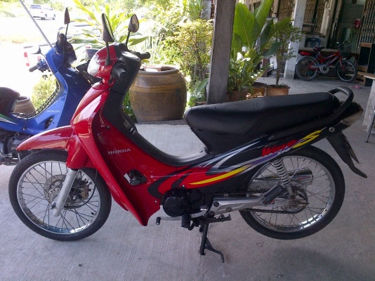 ขาย!เวฟ110 สีสวย ปี45 รถเครื่องดี ทะเบียน+เอกสารโอน ภาษีไม่หมด