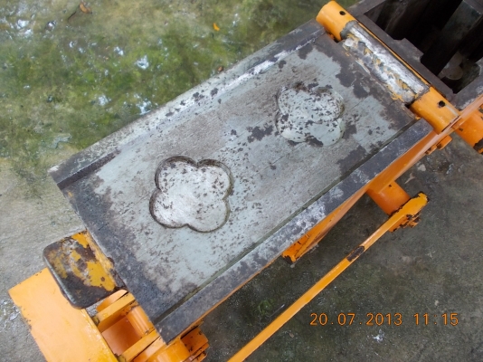 ขายเครื่องอัดบล็อกประสานแบบมือโยก