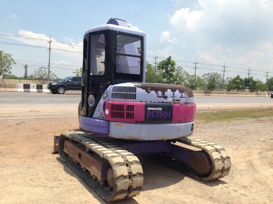 ขายรถแบคโฮ KOMATSU PC75UU-2 มีVDOครับ นำเข้าจากญี่ปุ่น สนใจติดต่อ 081-2990958