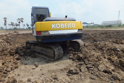 KOBELCO SK120 MACKIII รถสวย ไฟฟ้าครบ เอวไม่ขยับ โซ่หนา
