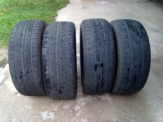 ยางขายถูก4เส้น ยาง215/55/17