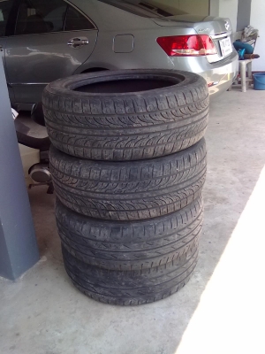 ยางขายถูก4เส้น ยาง215/55/17