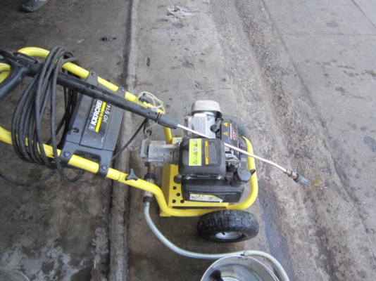 เครื่องฉีดน้ำแรงดันสูง ชนิด เครื่องยนต์