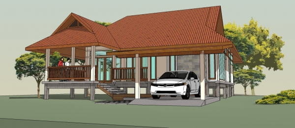 รับออกแบบบ้าน