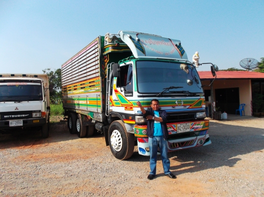 ขายด่วนรถสิบล้อFL1761เพลาไมดรั้มเครือง195แรงม้า