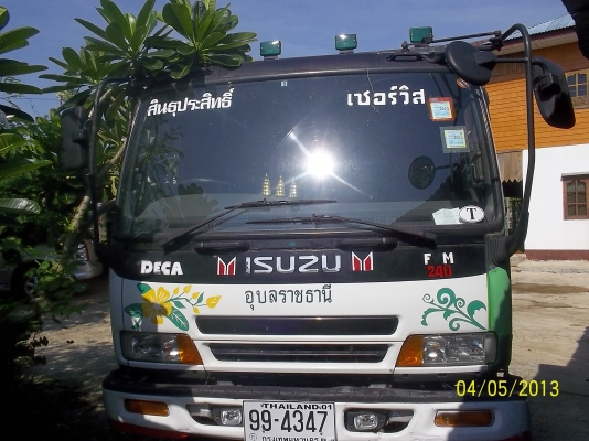 ขาย6ล้อ เดก้า  เครื่อง 240แรงม้า  อินเตอร์คูเลอร์  เบรคทิปฟี่