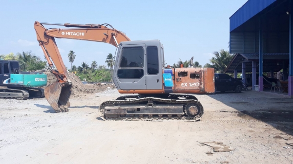 Hitachi EX120-1 เครื่องปั้มดี(ปั้มK3V)เอวแน่น ช่วงล่างเต็ม เฟรมหนา พร้อมใช้ เจ้าของขายเอง