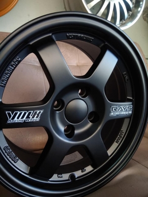 แม็กใหม่ ขอบ 15 ราคา 6900 พร้อมยาง 10900 บาท ของแถมครบชุดแต่ง