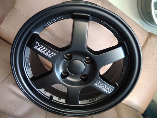 แม็กใหม่ ขอบ 15 ราคา 6900 พร้อมยาง 10900 บาท ของแถมครบชุดแต่ง