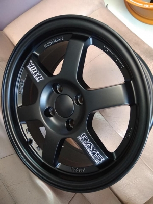 แม็กใหม่ ขอบ 15 ราคา 6900 พร้อมยาง 10900 บาท ของแถมครบชุดแต่ง