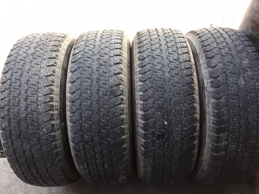 บริสโตน265/70/16ปี13 ชุด4เส้น1600บาท โทร0879050181.ส่งได้
