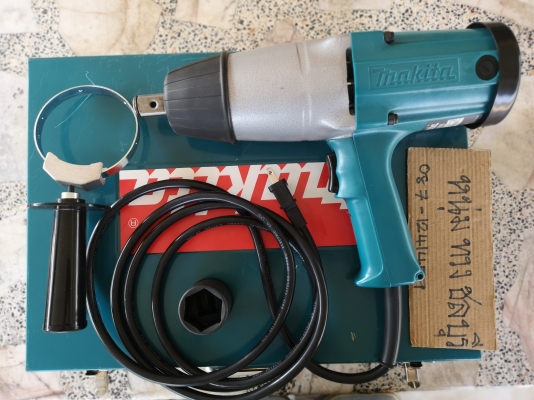 ขายบล็อกไฟฟ้า 6 หุน สภาพ 99\% ยี่ห้อ MAKITA.รุ่น 6906.(Made in Japan) ขายบล็อกไฟฟ้า 6 หุน สภาพ 99\% ยี่ห้อ MAKITA.รุ่น 6906.(Made in Japan)