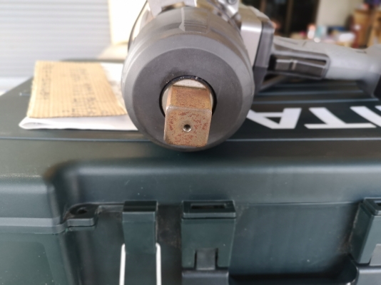 ขายบล็อก​ไฟฟ้า​1 นิ้ว​ สภาพ​ 99\% ยี่ห้อ​ HITACHI​.รุ่น​ WR 25SE.(Made​ in​ Japan)​