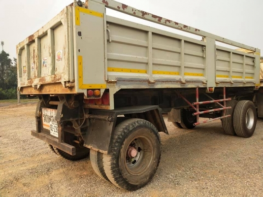 ลูกพ่วงดัมพ์สองเพลา ปี 47 สวยๆพร้อมใช้ ทะเบียนพร้อม