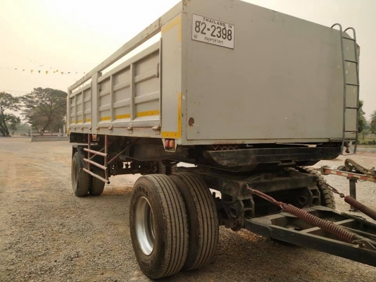 ลูกพ่วงดัมพ์สองเพลา ปี 47 สวยๆพร้อมใช้ ทะเบียนพร้อม