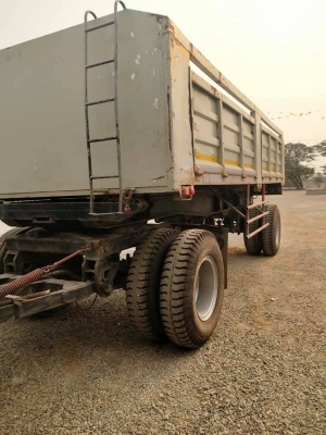 ลูกพ่วงดัมพ์สองเพลา ปี 47 สวยๆพร้อมใช้ ทะเบียนพร้อม