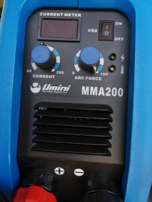 ขายตู้เชื่อมอินเวอเตอร์มือ2 สภาพสวยมาก ยี่ห้อ UMINI รุ่น MMA200.(มีตัวปรับARC FORCE) ขายตู้เชื่อมอินเวอเตอร์มือ2 สภาพสวยมาก ยี่ห้อ UMINI รุ่น MMA200.(มีตัวปรับARC FORCE)