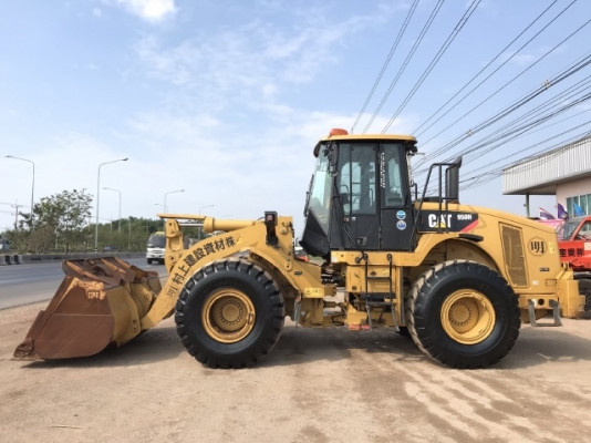 ขายรถตักล้อยาง CAT 950H ปี 2010 นำเข้าเองจากญี่ปุ่น สภาพสวยพร้อมใช้ มีVDOการทำงานครับ