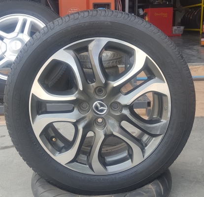 ล้อ Mazda2 SKY Top16 ยาง185/55/16 4 ล้อ ล้อ Mazda2 SKY Top16 ยาง185/55/16 4 ล้อ