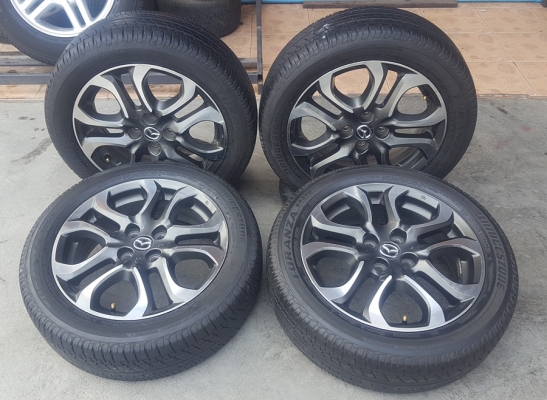ล้อ Mazda2 SKY Top16 ยาง185/55/16  4 ล้อ