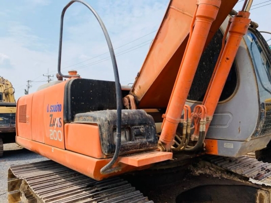 ขาย 1,250,000 HITACHI zx 200-1 ไฟฟ้าครบ เครื่องดี ปั้มแรง เอวแน่น ช่างล่างเต็ม แอร์หนาว เอกสารแจ้งจำหน่าย รถสวยพร้อมใช้งาน รถอยู่ ปทุมธานี  สามโคก 090-772-3710 090-772-3708