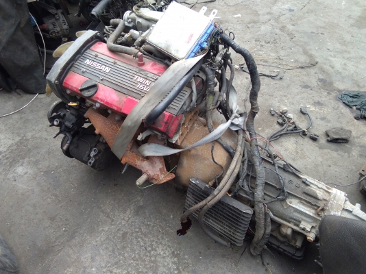 ขายเครื่องยนต์นิสสันหัวฉีด ca18 auto ขายเครื่องยนต์นิสสันหัวฉีด ca18 auto