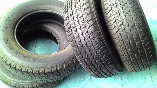 ยาง255-65 r 17 4เส้น ปี13