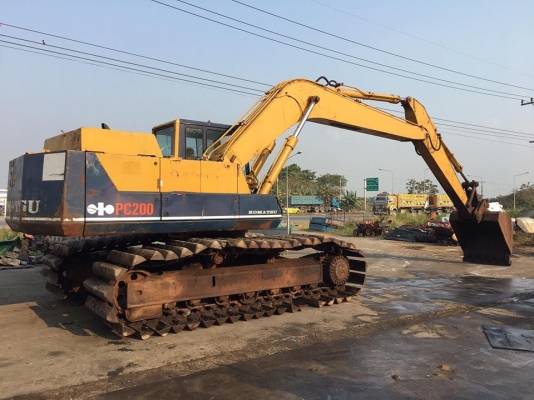 ((มีคลิป)) ขายรถขุด KOMATSU รุ่น PC200-3 มือสองจากญี่ปุ่นแท้ นำเข้าถูกต้อง100\% ((มีคลิป)) ขายรถขุด KOMATSU รุ่น PC200-3 มือสองจากญี่ปุ่นแท้ นำเข้าถูกต้อง100\%