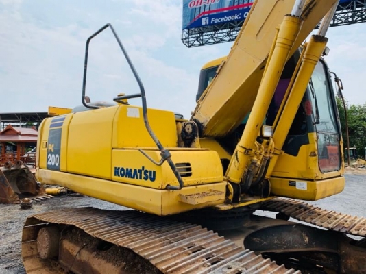 ขาย 1,650,000 แบคโฮบูมยาว 18 ม. KOMATSU pc 200-7 เครื่องดี ปั้มแรง เอวแน่น ช่วงล่างเต็ม แอร์หนาว เอกสารแจ้งจำหน่าย รถสวยพร้อมใช้งาน รถอยู่ ปทุมธานี สามโคก 090-772-3710 090-772-3708