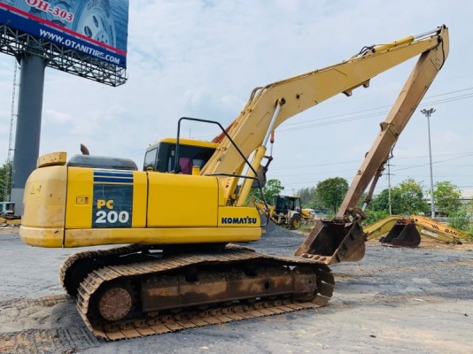 ขาย 1,650,000 แบคโฮบูมยาว 18 ม. KOMATSU pc 200-7 เครื่องดี ปั้มแรง เอวแน่น ช่วงล่างเต็ม แอร์หนาว เอกสารแจ้งจำหน่าย รถสวยพร้อมใช้งาน รถอยู่ ปทุมธานี สามโคก 090-772-3710 090-772-3708
