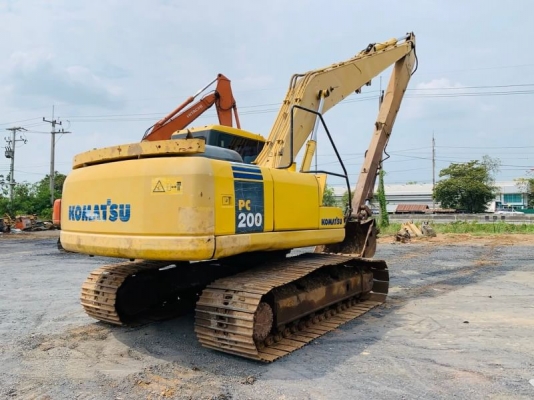 ขาย 1,650,000 แบคโฮบูมยาว 18 ม. KOMATSU pc 200-7 เครื่องดี ปั้มแรง เอวแน่น ช่วงล่างเต็ม แอร์หนาว เอกสารแจ้งจำหน่าย รถสวยพร้อมใช้งาน รถอยู่ ปทุมธานี สามโคก 090-772-3710 090-772-3708