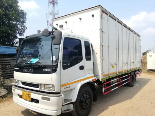6 ล้อใหญ่ EURO1 ISUZU FTR 200 แรงม้า คอมมอนเรว * ยาว 7.20ม.* รถสวยเดิม+สภาพพร้อมใช้งาน * รถห้างแท้ *