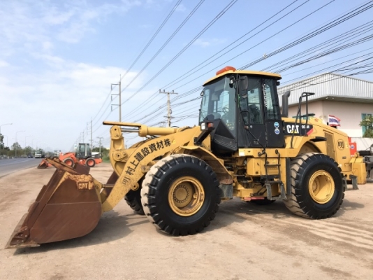 ขายรถตักล้อยาง CAT 950H ปี 2010 นำเข้าเองจากญี่ปุ่น สภาพสวยพร้อมใช้ มีVDOการทำงานครับ